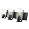 Z-Lite Beckett 3 Light Vanity, Matte Black And Clear Seedy 492-3V-MB - alternate 3